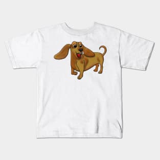 A Hotdog Named Mustard Kids T-Shirt